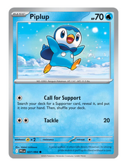 Piplup #027 (Reverse Holo) - Phantasmal Flames