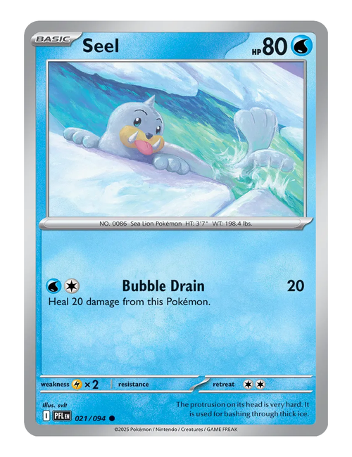 Seel #021 (Reverse Holo) - Phantasmal Flames