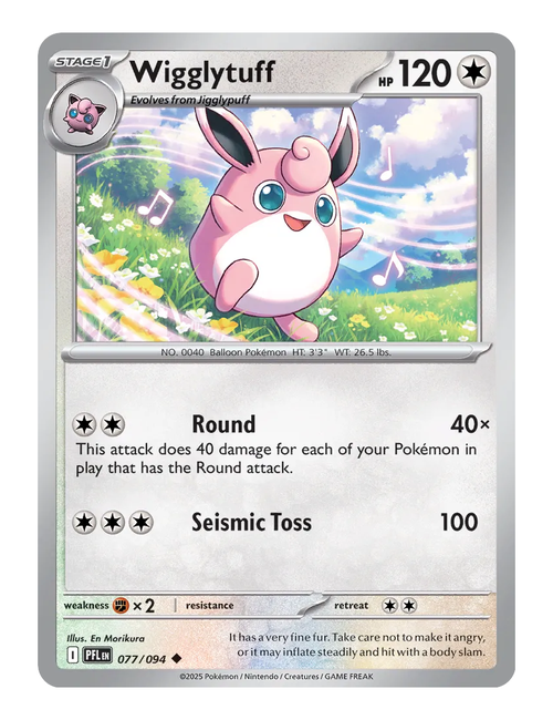 Wigglytuff #077 (Reverse Holo) - Phantasmal Flames