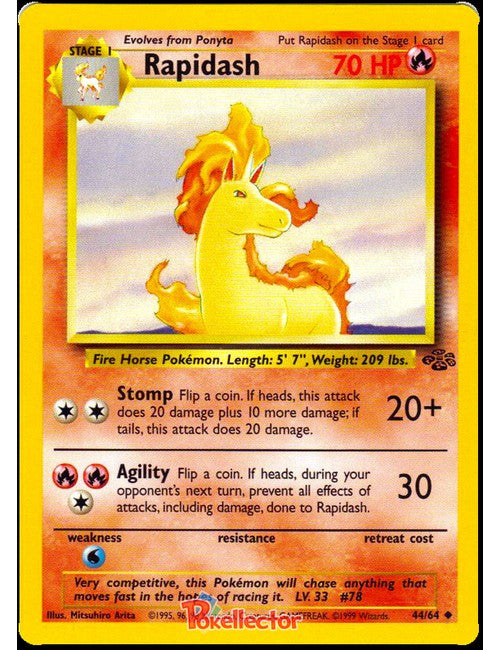 Rapidash #44/064 - Jungle