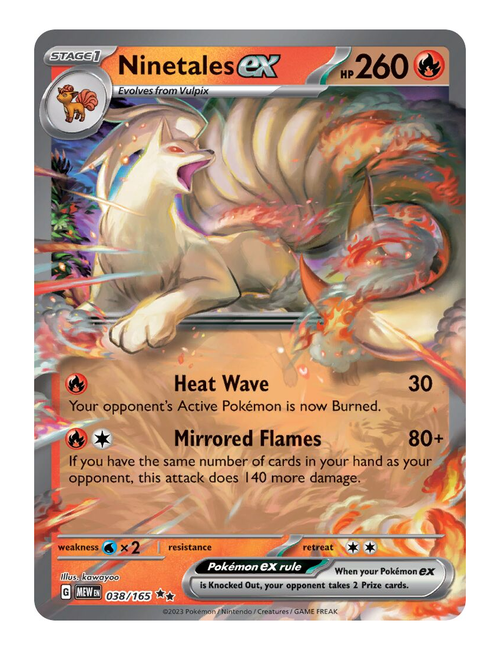 Ninetales ex #038 - Scarlet & Violet 151