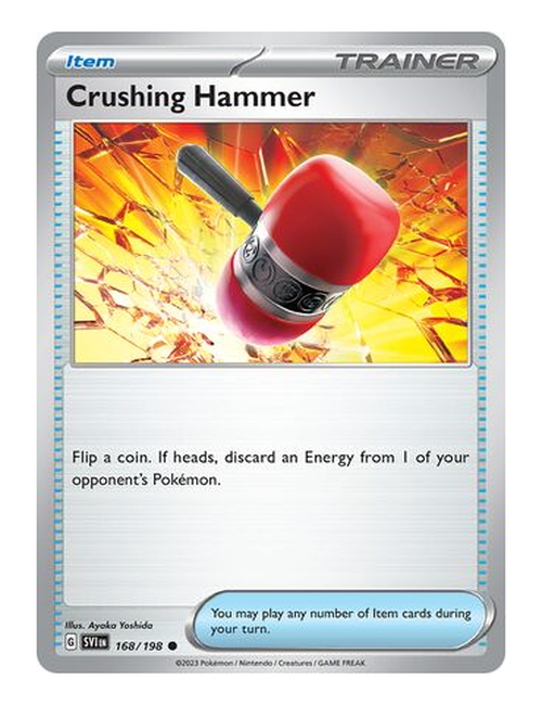 Crushing Hammer #168 - Scarlet & Violet Base Set