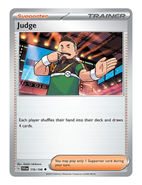 Judge #176 - Scarlet & Violet Base Set