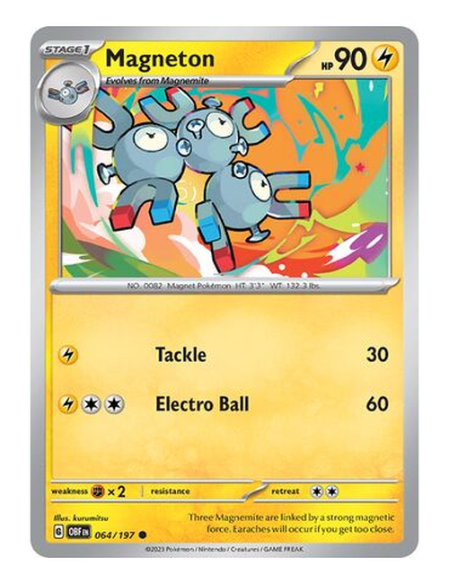 Magneton #064 - Scarlet & Violet Base Set