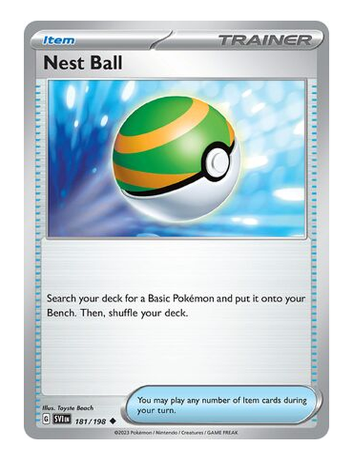 Nest Ball #181 - Scarlet & Violet Base Set