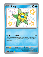 Staryu #118/091 - Paldean Fates Shiny Rare