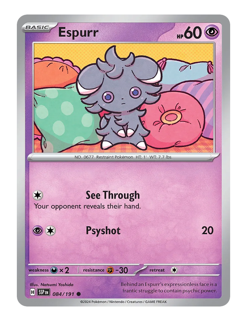 Espurr #084 - Surging Sparks