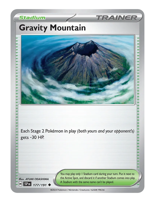 Gravity Mountain #177 - Surging Sparks
