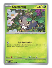 Scatterbug #005 (Reverse Holo) - Surging Sparks